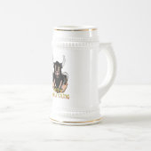 Drink als een Viking-Mok Bierpul (Voorkant rechts)