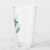 DRINK ALS EEN VIS door Jeff Willis Art Glas (Links)