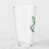 DRINK ALS EEN VIS door Jeff Willis Art Glas (Rechts)