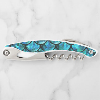 Drink als een zeemeermin. kurkentrekker