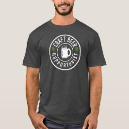DRINK / AMBACHTELIJKE BIERHOPPORTUNIST T-SHIRT