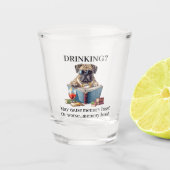 Drink Amerikaanse buldog kan geheugenverlies veroo Shot Glas (Voorkant)