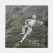 Drink baai bij Salt Pond, St.John, Maagdeneilanden Magneet (Voorkant)