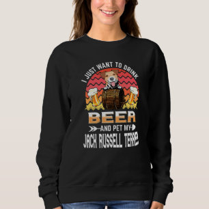 Drink Beer en Pet My Jack Russell Terrier Puppy D Trui