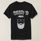 Drink Beer Funny Beer'd Beard Man St Patrick's T-shirt (Design voorkant)