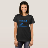 Drink Beer Hang Shepherd Beer Dad T-shirt (Voorkant volledig)