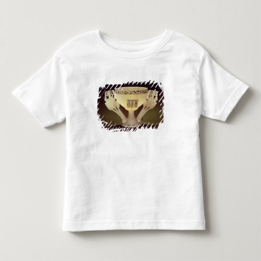 Drink beker in de vorm van een half-geopend kinder shirts (Voorkant)