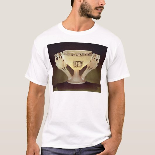 Drink beker in de vorm van een half-geopend t-shirt (Voorkant)