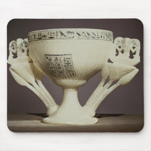 Drink beker in de vorm van een halfgeopende lotus muismat (Voorkant)