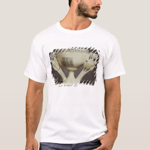 Drink beker in de vorm van een halfgeopende lotus t-shirt