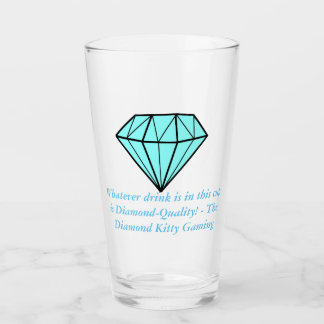 Drink bekerbekertje met diamantkwaliteit glas