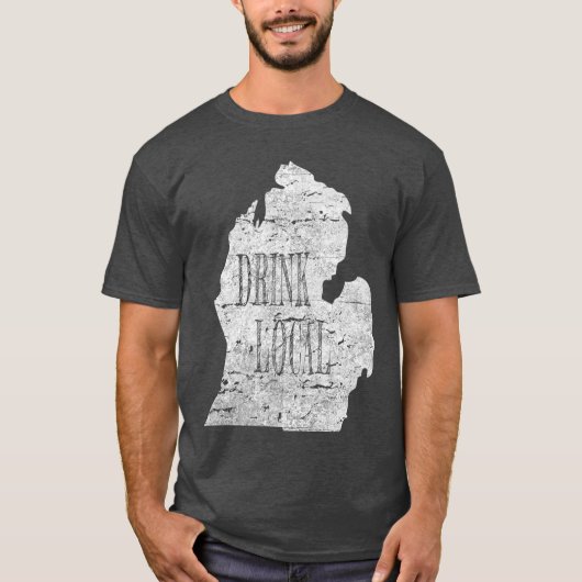 Drink bier Michigan T-shirt (Voorkant)