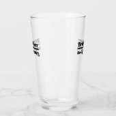 Drink Bier ondersteboven Glas (Links)