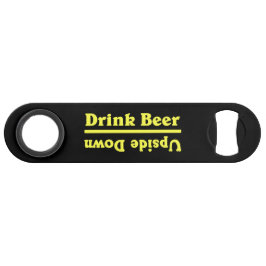 Drink Bier ondersteboven Speed Flessenopener