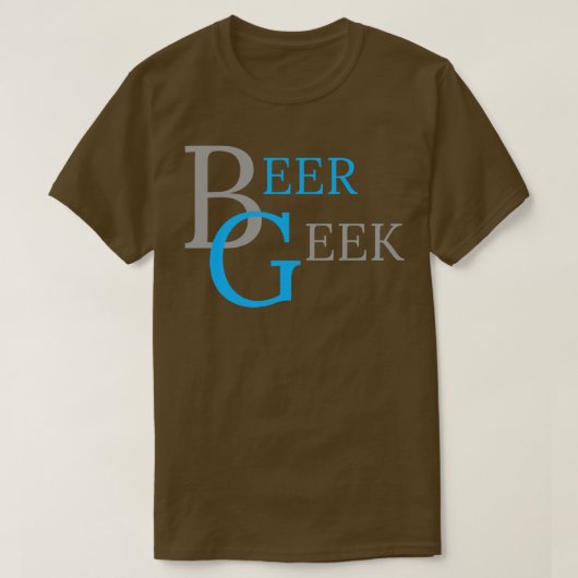 DRINK BIERGEEK T-SHIRT (Design voorkant)