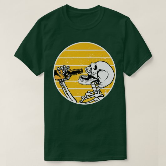 drink bierschedel Premium T-shirt (Design voorkant)