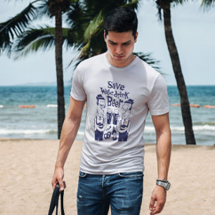 Drink biertekens t-shirt
