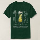 Drink bietenkringloop en circuitisolatie t-shirt (Design voorkant)