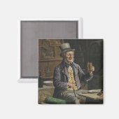 Drink bietenverf magneet (Voorkant / Achterkant)