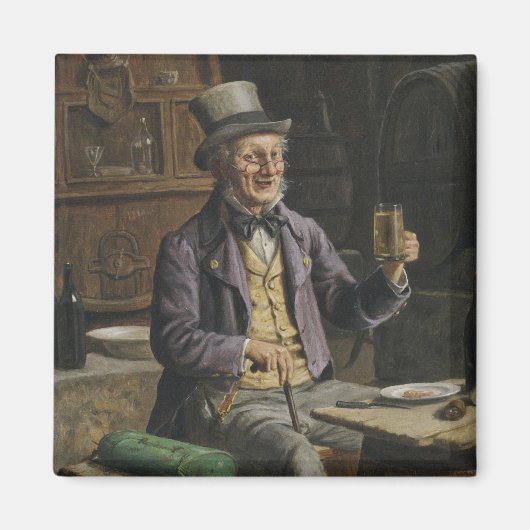 Drink bietenverf magneet (Voorkant)