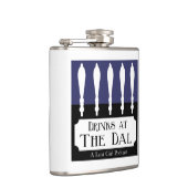 Drink bij de Logo van de Dal Heupfles (Rechts)