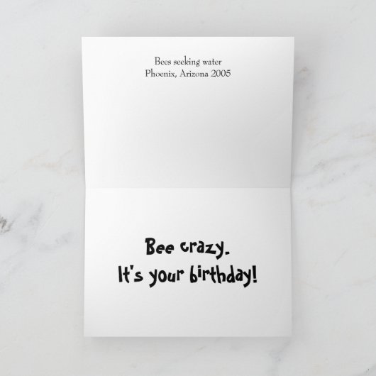 Drink bijen, Phoenix, Arizona Kaart (Binnen)