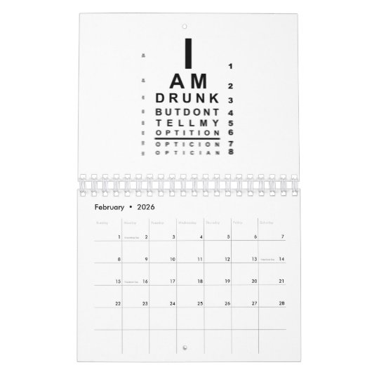 Drink blurry kalender (Feb 2026)