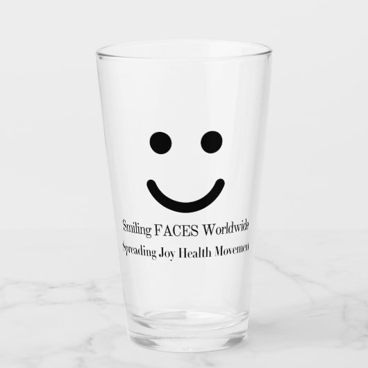 Drink bril glas (Voorkant)