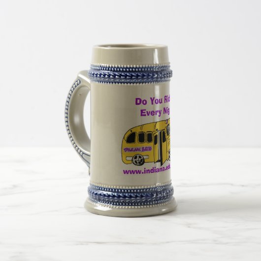 Drink Bus Beer Stein Bierpul (Voorkant links)