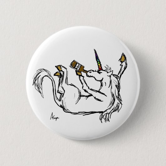 Drink Button Unicorn (Voorkant)