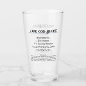Drink Cape Cod Recipe Glas (Voorkant)