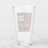 Drink Chicken Holiday Glass Glas (Achterkant)