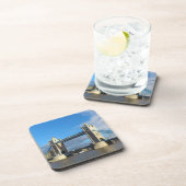 Drink Coasters set van zes. Tower Bridge Londen. Drankjes Onderzetter (Rechterzijde)