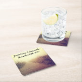 Drink Coasters Sunrise Pathway Walkway Path Side W Kartonnen Onderzetters (Insitu)