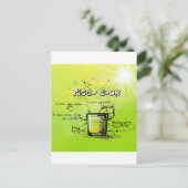 Drink Cocktailrecept Briefkaart (Staand voorkant)