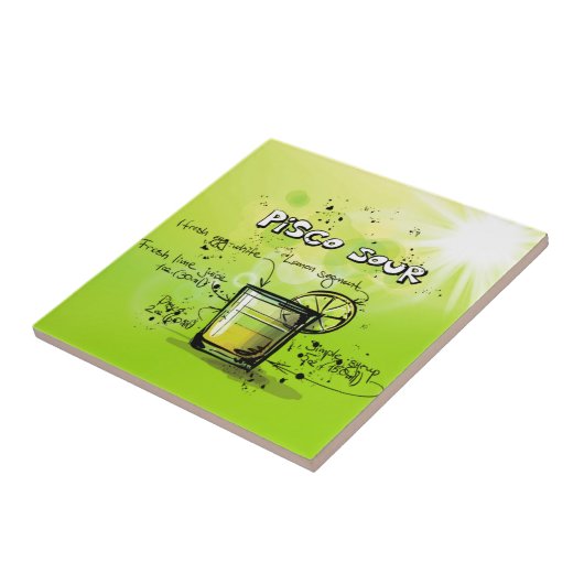 Drink Cocktailrecept Tegeltje (Zijkant)