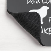 Drink Coffee And Pet Great Pyrenees Funny Gift Shi Muismat (Hoek)