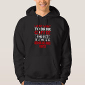 Drink Coffee and Pet My German Wirehaired Pointer Hoodie (Voorkant)