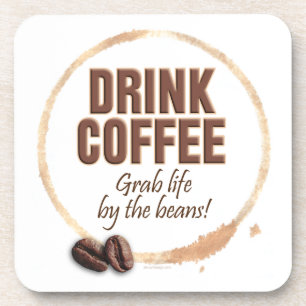 Drink Coffee Bier Onderzetter