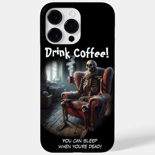 Drink Coffee Case-Mate iPhone Case (Achterkant)