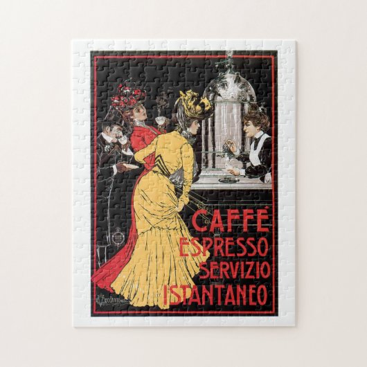  Drink Coffee Espresso Legpuzzel (Verticaal)