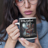 Drink Coffee Grote Koffiekop