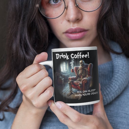 Drink Coffee Grote Koffiekop