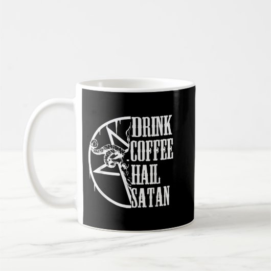 Drink Coffee Hail Satan Koffiemok (Links)