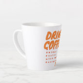 Drink Coffee Latte Mok (Linkerhoek)