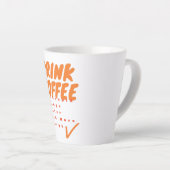 Drink Coffee Latte Mok (Rechterhoek)