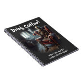 Drink Coffee Notitieboek (Rechterzijde)