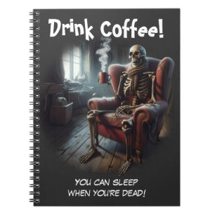 Drink Coffee Notitieboek