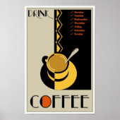 Drink Coffee Poster (Voorkant)