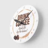 Drink Coffee Ronde Klok (Hoek)